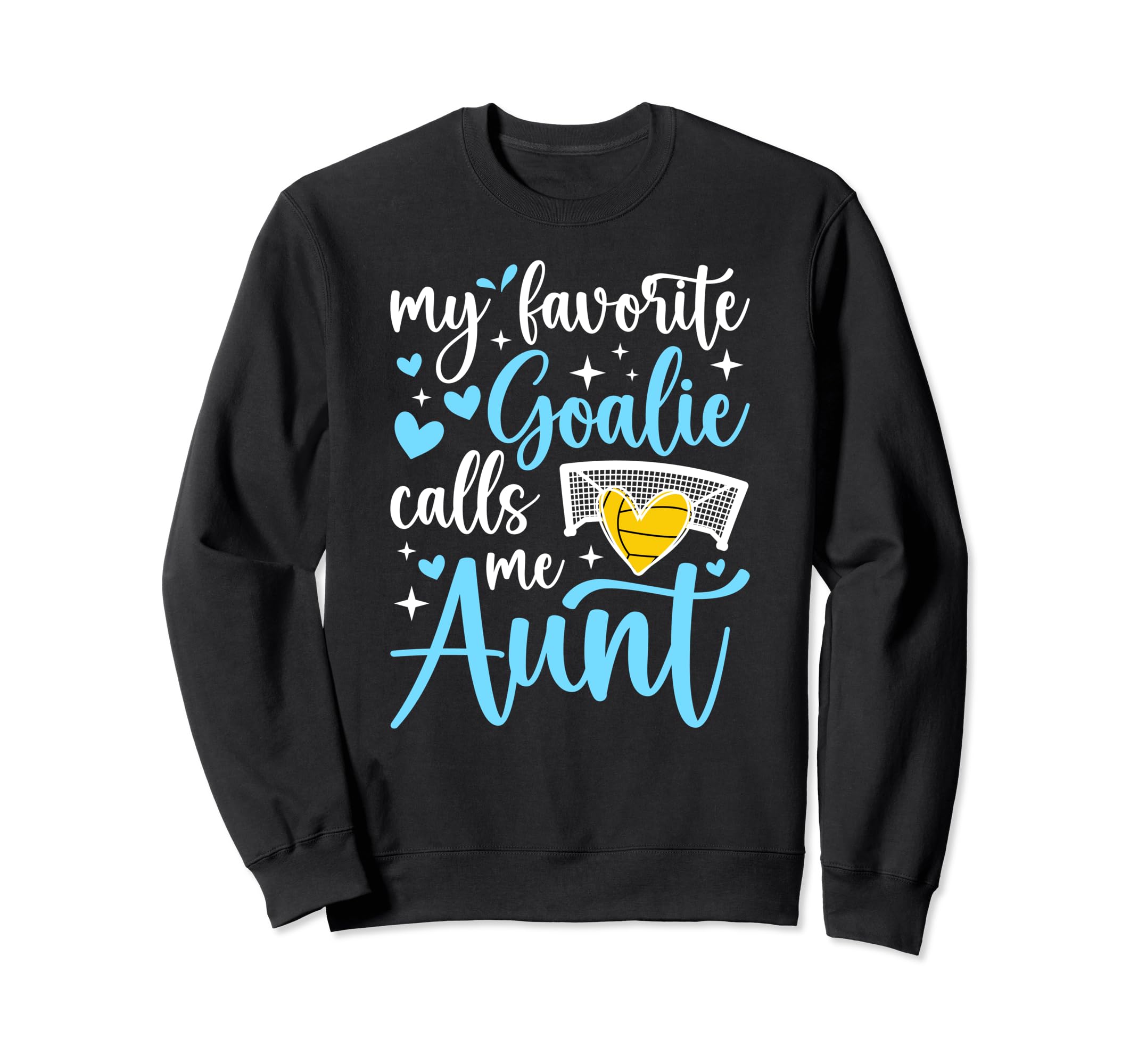 Water Polo Goalie Aunt Water Polo Sweatshirt - Aesthetic Graphic Men Women