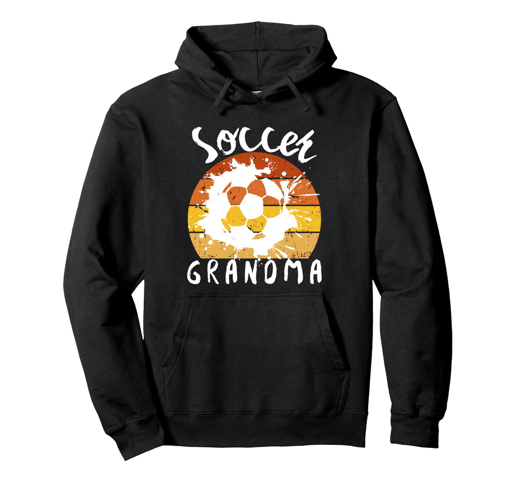 Funny Grandma Proud Soccer Lover Nana Hoodie - Fun Novelty Design Unisex