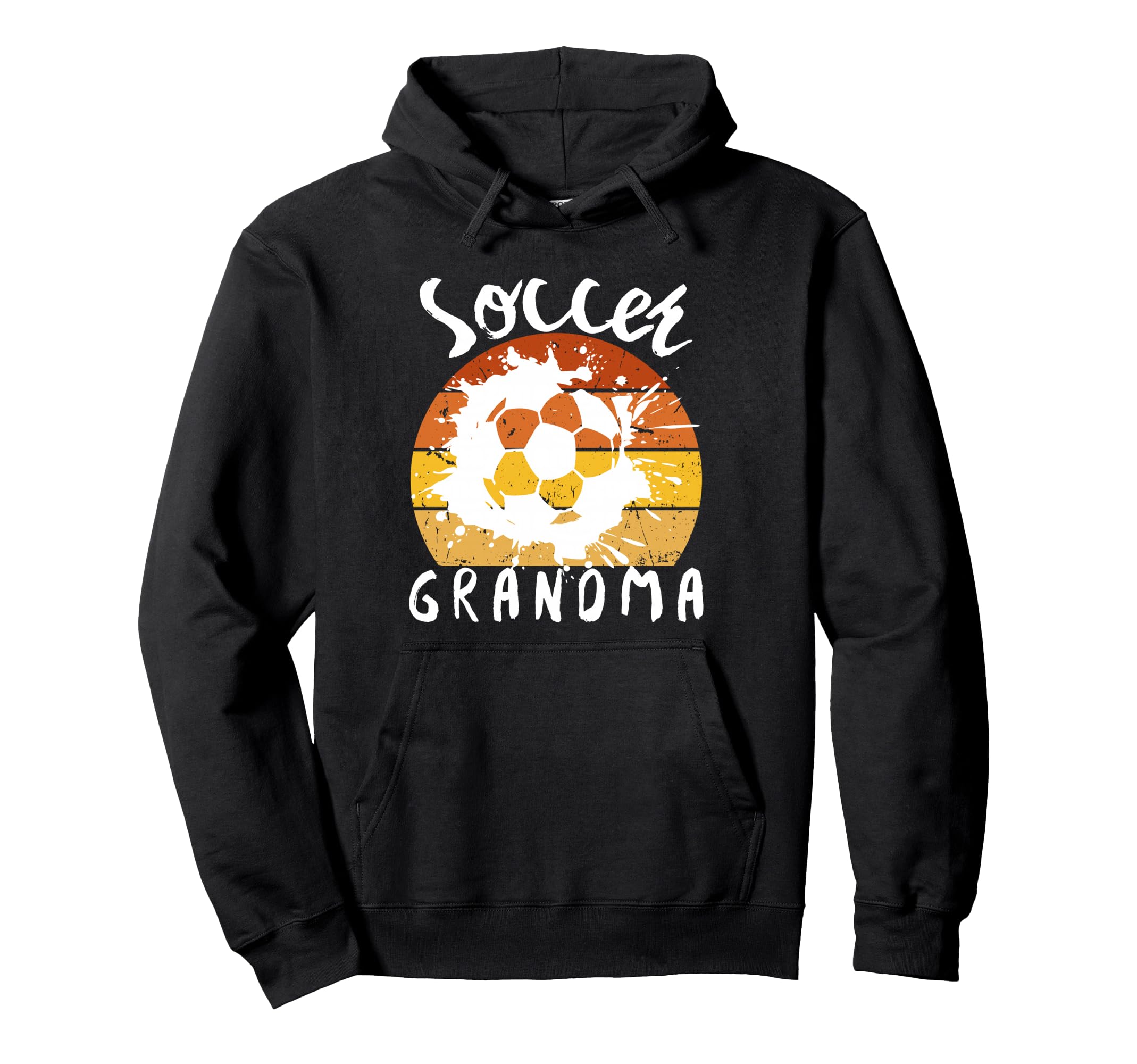 Funny Grandma Proud Soccer Lover Nana Hoodie - Fun Novelty Design Unisex