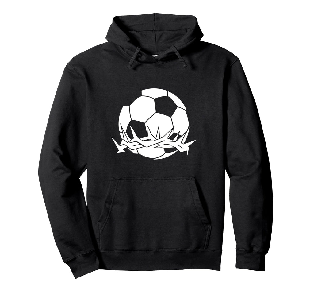 Religious Jesus Soccer Christ God Soccer Hoodie - Novelty Apparel Men Women