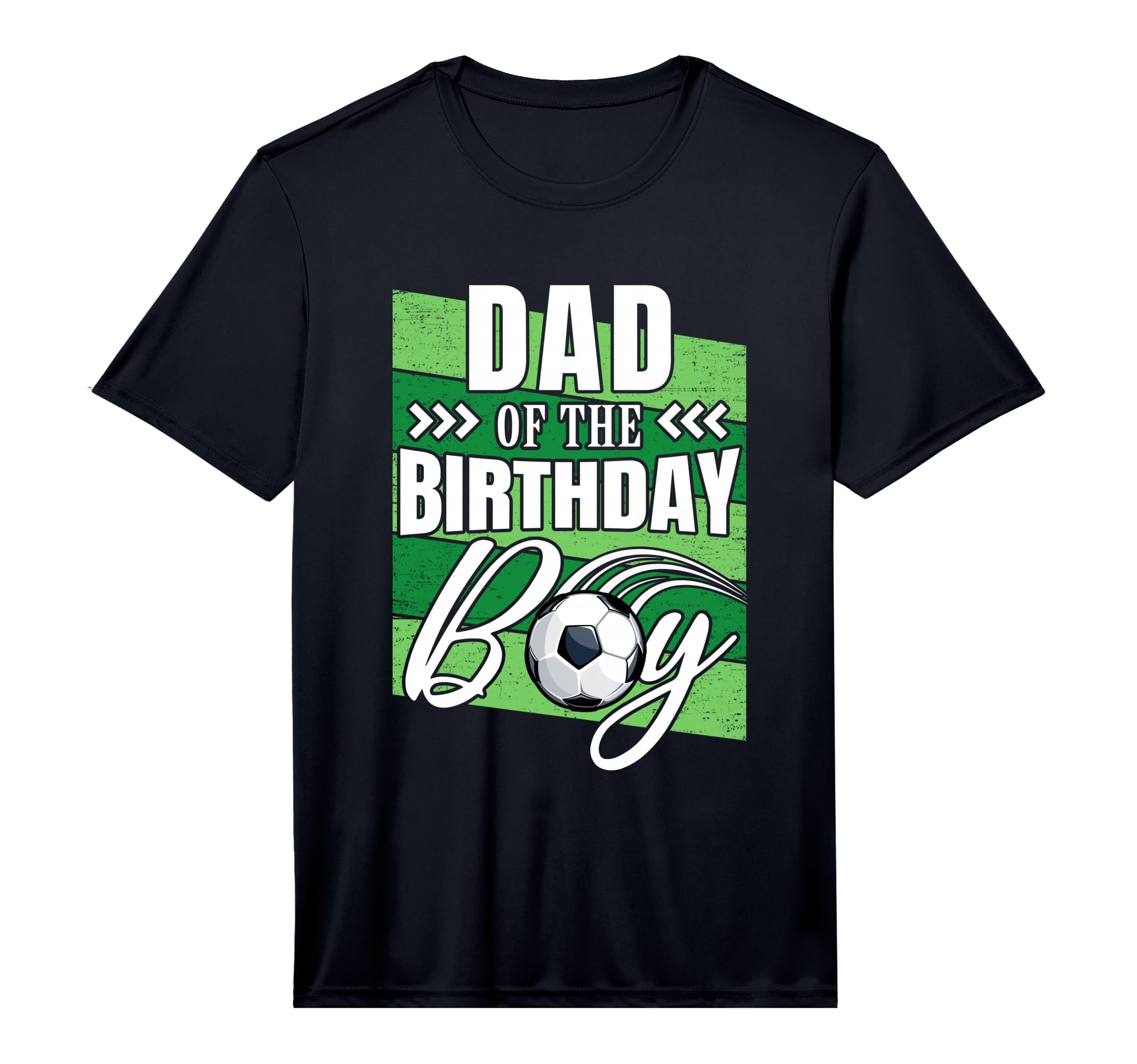 Mens Dad Birthday Soccer Birthday T-Shirt - Fun Novelty Design Unisex