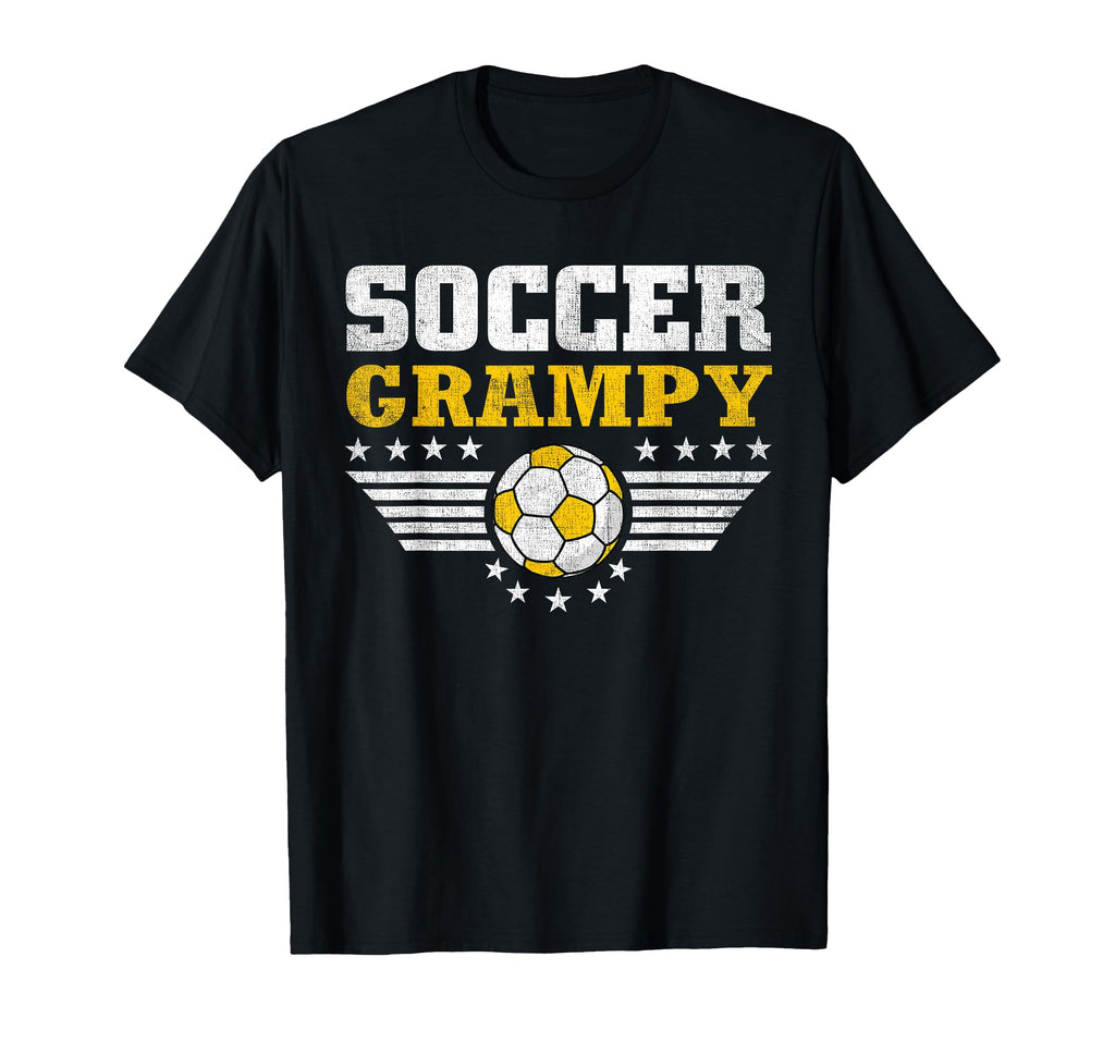 Soccer Grampy Soccer Player Funny T-Shirt - Custom Art Print for Adults