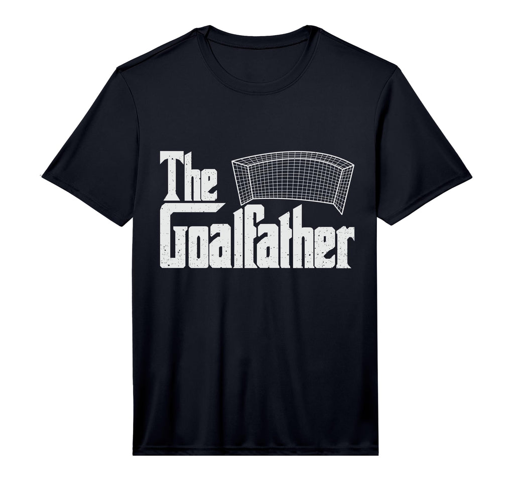 Goalfather Soccer Coach Goalkeeper T-Shirt - Casual Everyday Wear Unisex