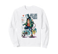 Just Who Loves Soccer Robots Anime Sweatshirt - Novelty Apparel for Adults