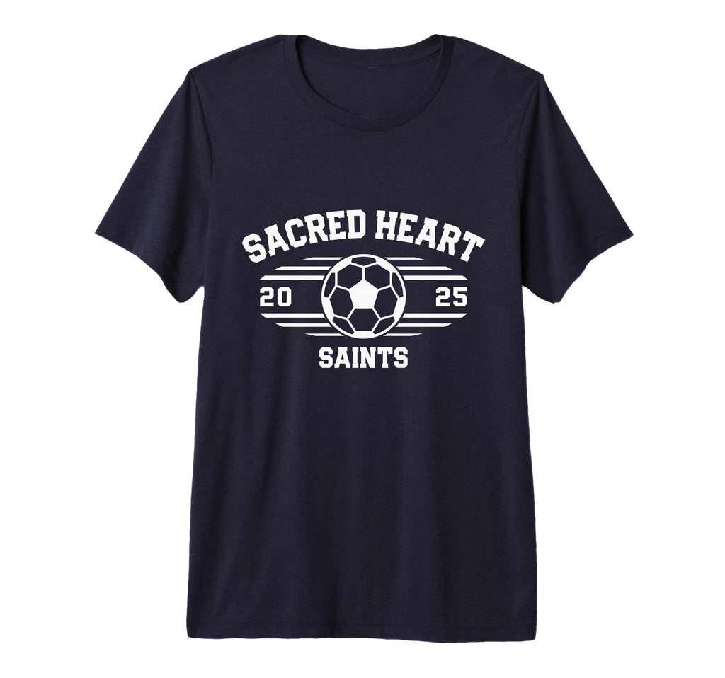 Sacred Heart Saints Soccer Ball 2025 T-Shirt - Custom Art Print for Adults
