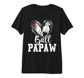 Ball Papaw Baseball Soccer Papaw Tri T-Shirt - Minimalist Print for Adults
