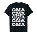 Coquette Soccer Oma Matching Family T-Shirt - Minimalist Print for Adults