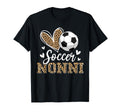 Funny Soccer Nonni Leopard Nonni T-Shirt - Novelty Apparel for Adults