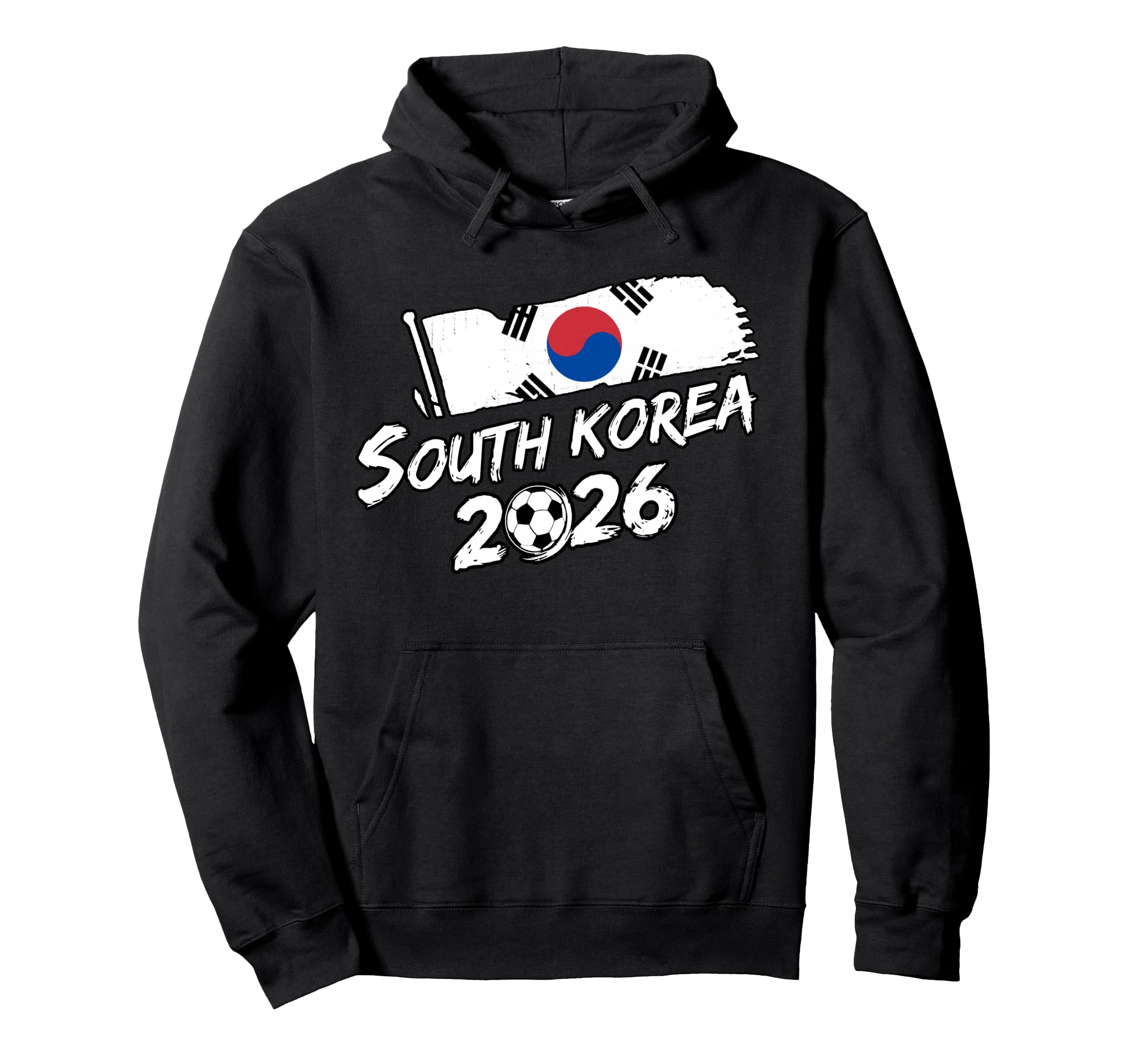 South Korea Soccer Football Game Player Hoodie - Custom Art Print Unisex