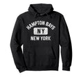 Hampton Bays New York Gym Distressed Hoodie - Streetwear Style Men Women