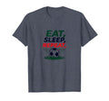 Eat Sleep Soccer Repeat Funny Sports T-Shirt - Graphic Print for Adults