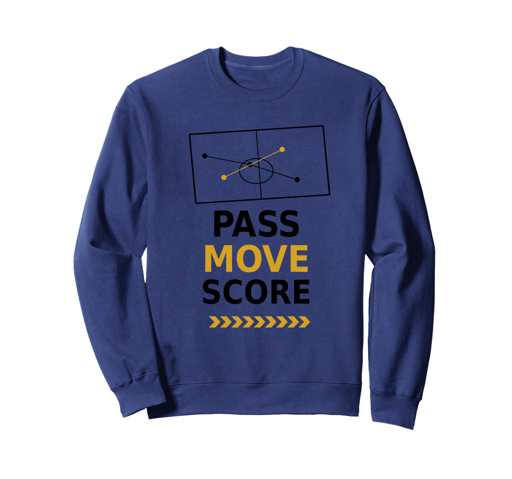 Football Collection Pass Move Sweatshirt - Minimalist Print Men Women