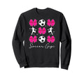 Soccer Gigi Coquette Gigi Soccer Sweatshirt - Casual Everyday Wear Unisex