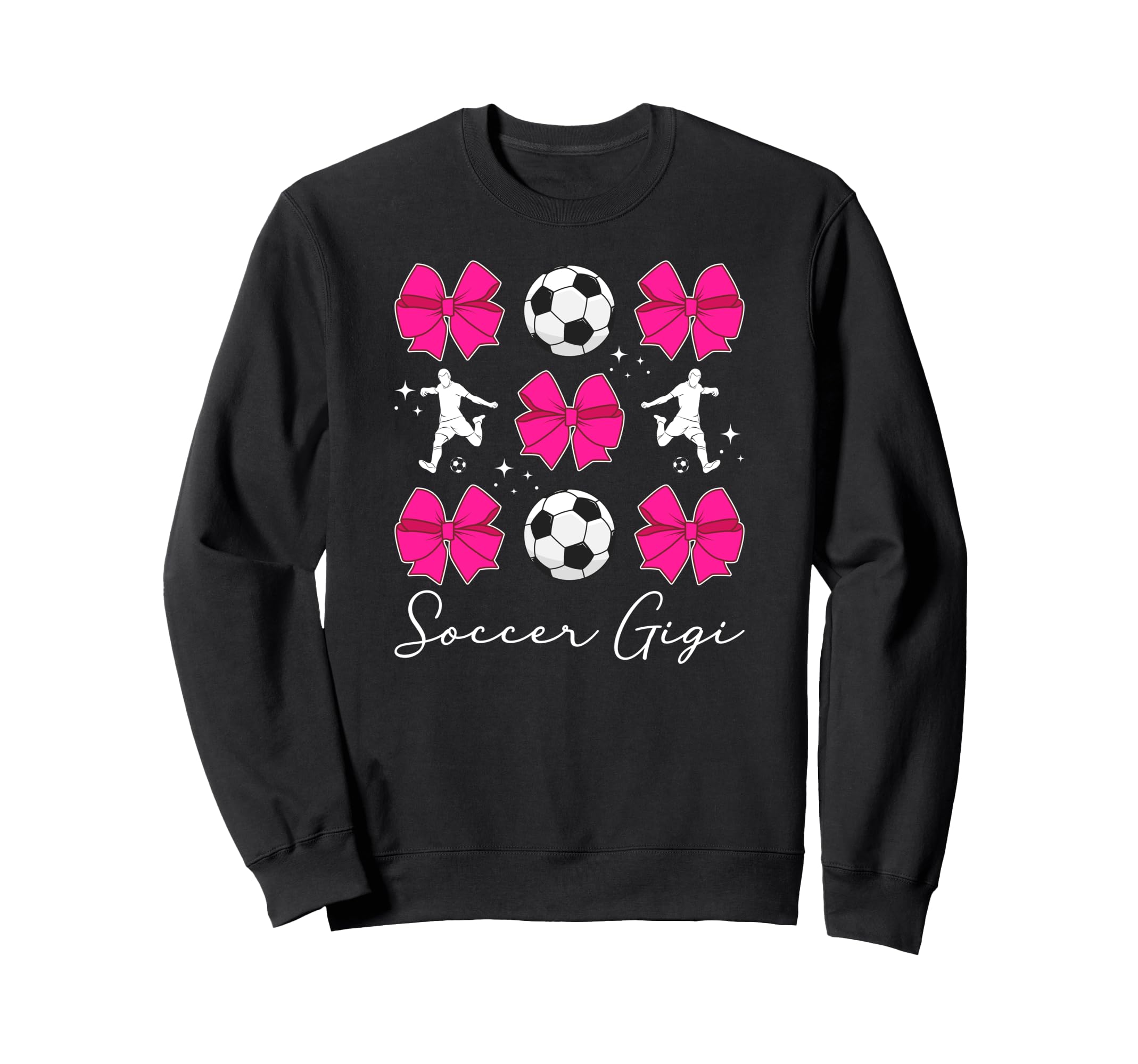 Soccer Gigi Coquette Gigi Soccer Sweatshirt - Casual Everyday Wear Unisex