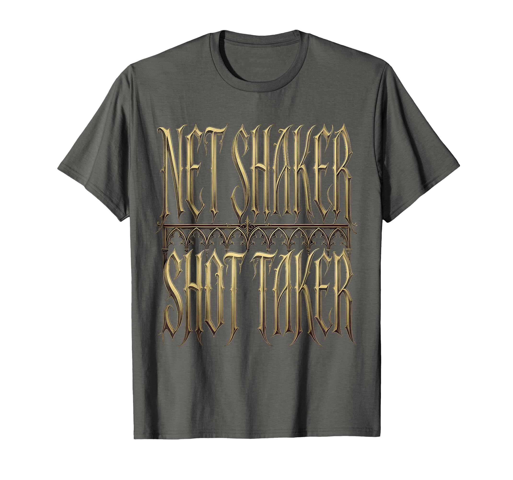 Net Shaker Shot Taker Soccer T-Shirt - Trendy Graphic Unisex