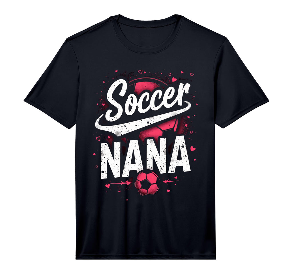 Proud Soccer Nana Funny Grandma Lover T-Shirt - Minimalist Print Men Women