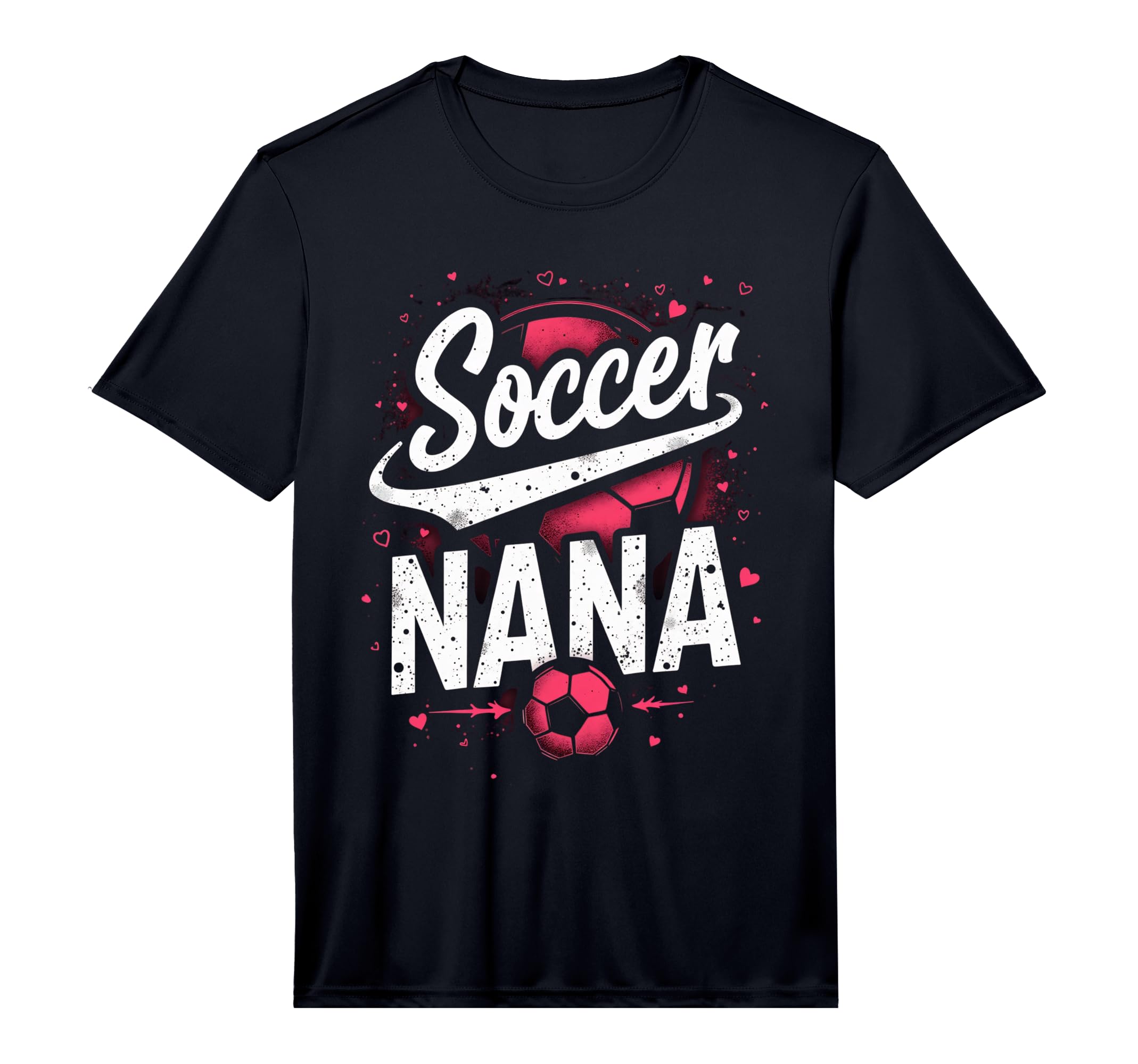 Proud Soccer Nana Funny Grandma Lover T-Shirt - Minimalist Print Men Women