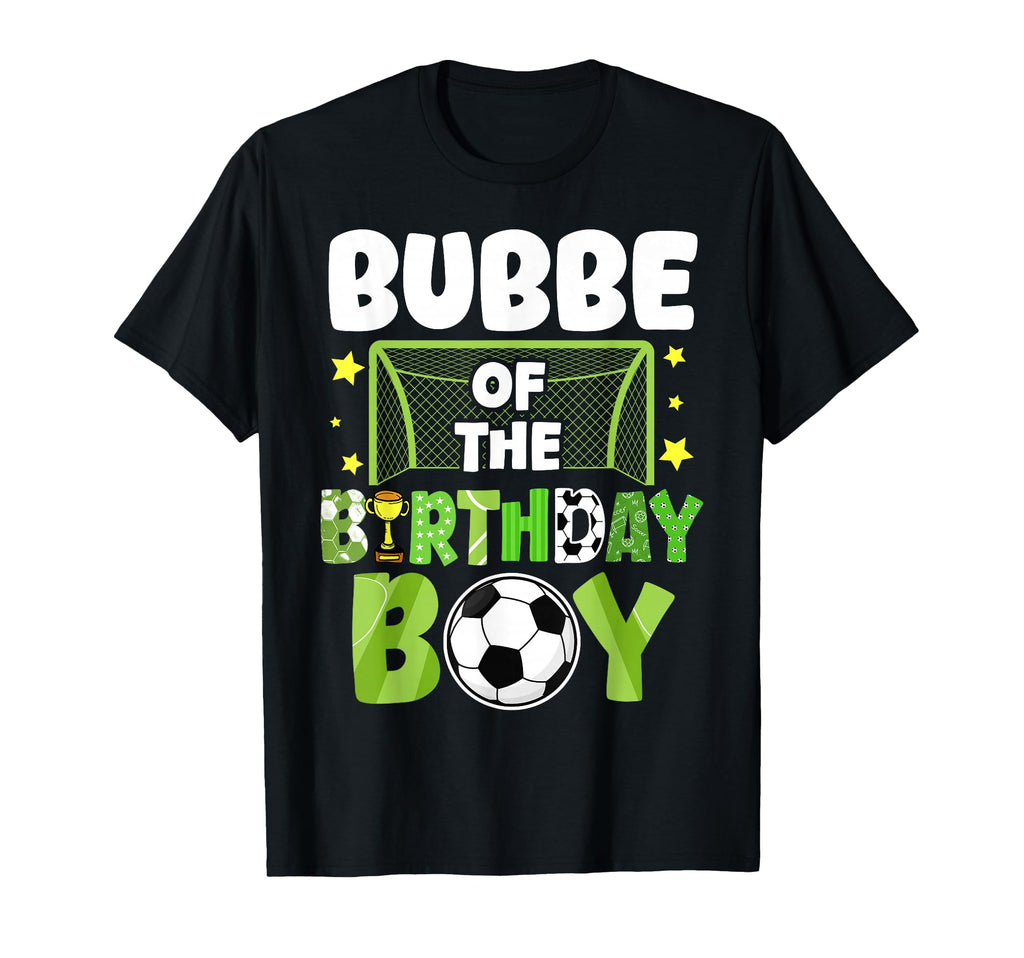 Soccer Bubbe Birthday Party Family T-Shirt - Custom Art Print Unisex
