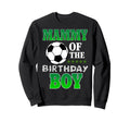 Mammy Birthday Soccer Stars Outfit Sweatshirt - Novelty Apparel Unisex