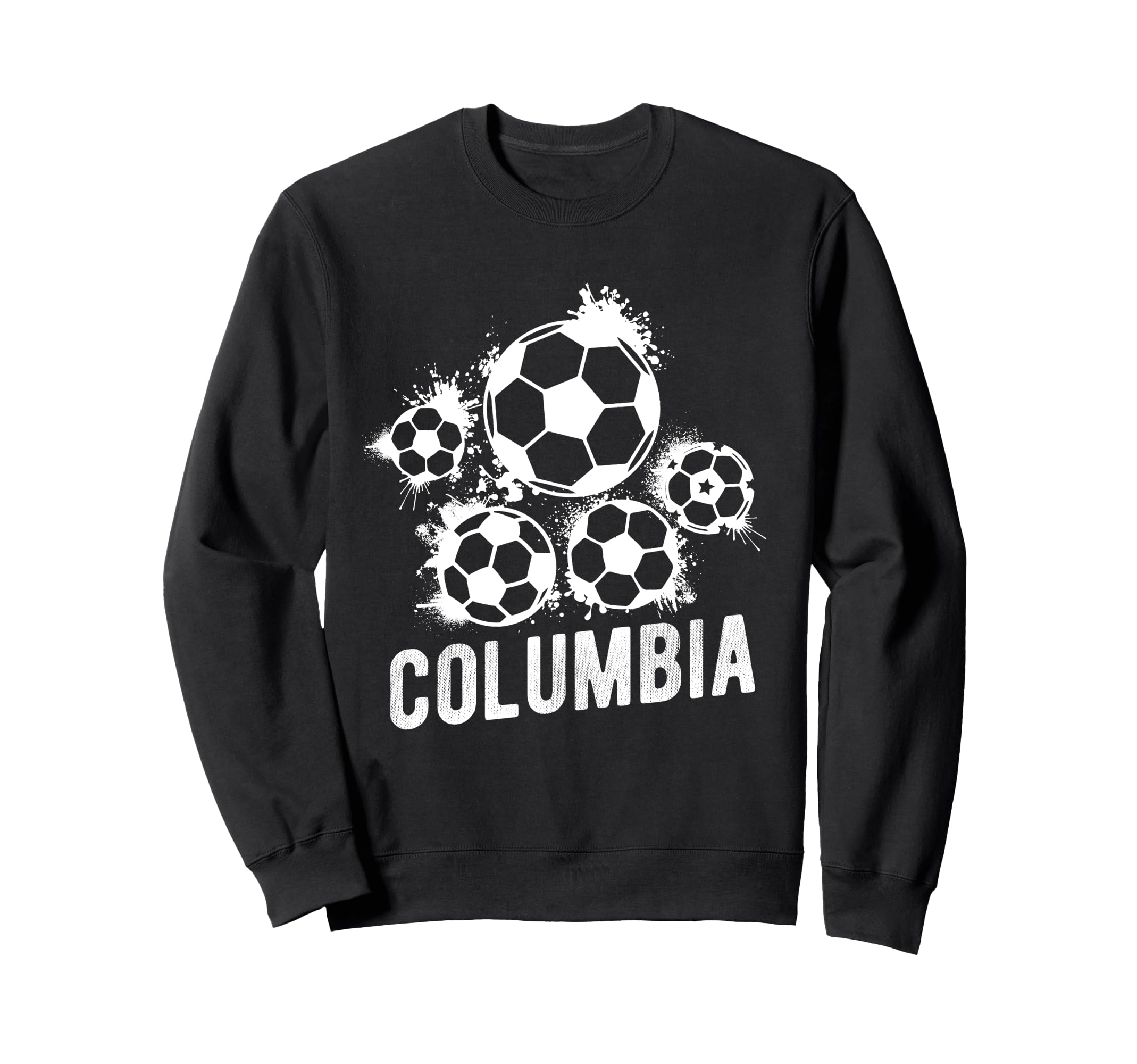 Columbia Colombia Soccer Athlete Sweatshirt - Unique Graphic Men Women