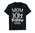 Mom Ten 10Th Birthday Soccer Bday T-Shirt - Novelty Apparel for Adults