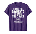 Funny Hockey Goalie Dad Hockey T-Shirt - Aesthetic Graphic Men Women