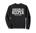 Raising Keeper Soccer Mom Soccer Sweatshirt - Novelty Apparel Men Women