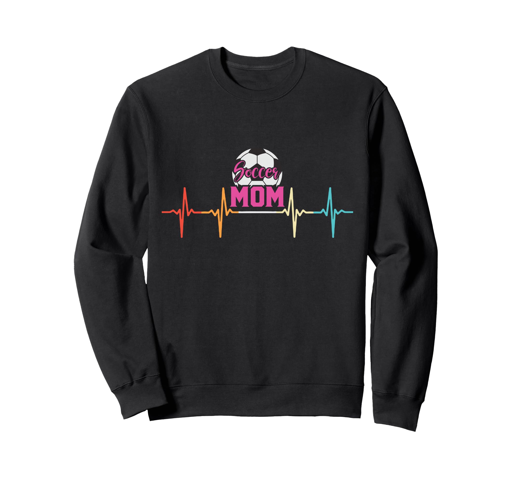 Womens My Soccer Mom Era Mothers Sweatshirt - Unique Graphic for Adults