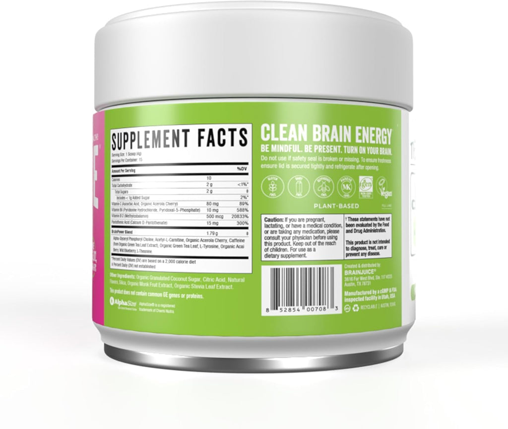 Brain Juice Watermelon Powder, Original, 2.2 Oz.