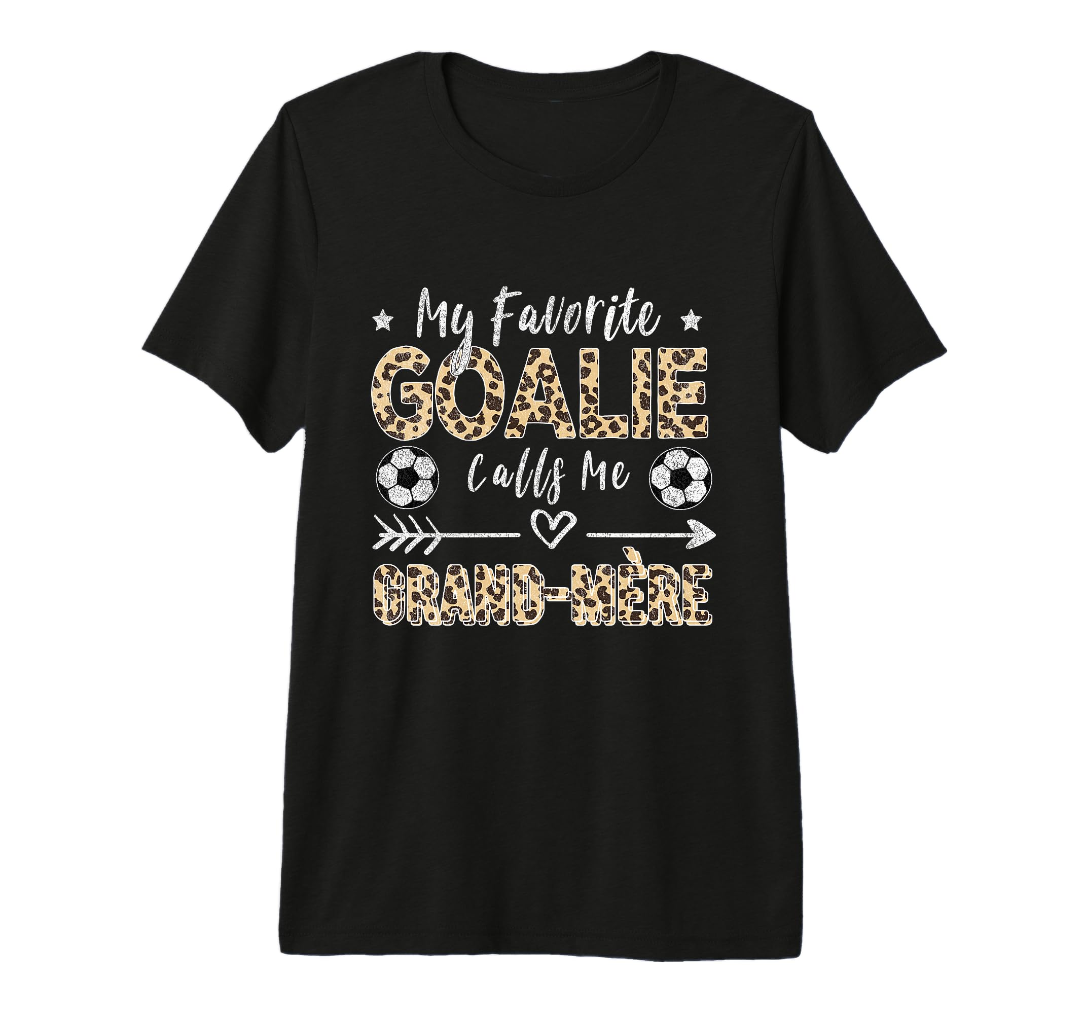 My Favorite Goalie Calls Me Grand M Re T-Shirt - Fun Novelty Design Unisex