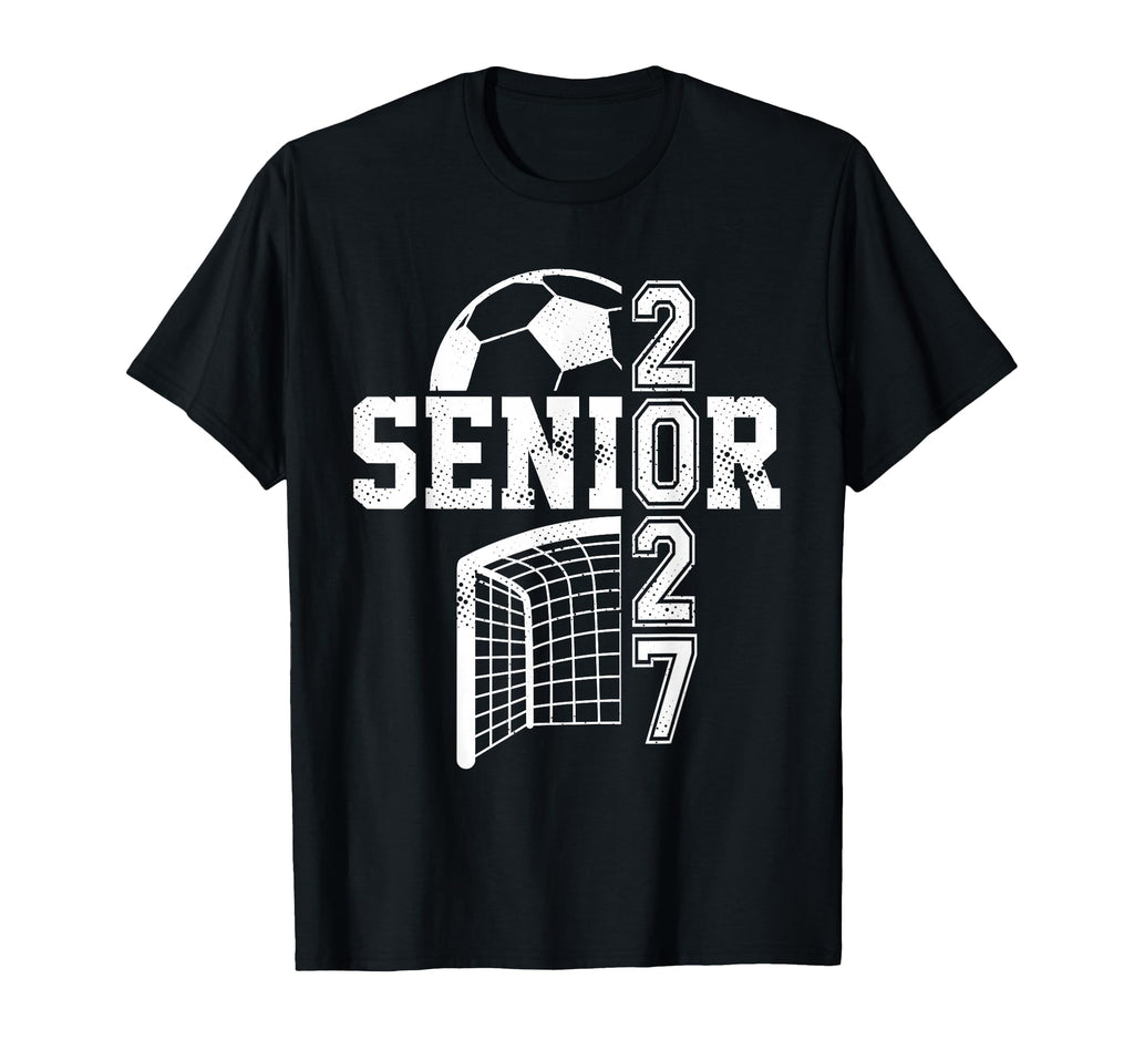 Class 2027 Soccer Senior 27 Player T-Shirt - Aesthetic Graphic Men Women