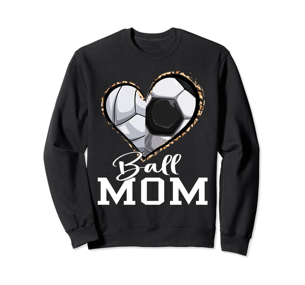 Volleyball Soccer Volleyball Ball Sweatshirt - Minimalist Print for Adults