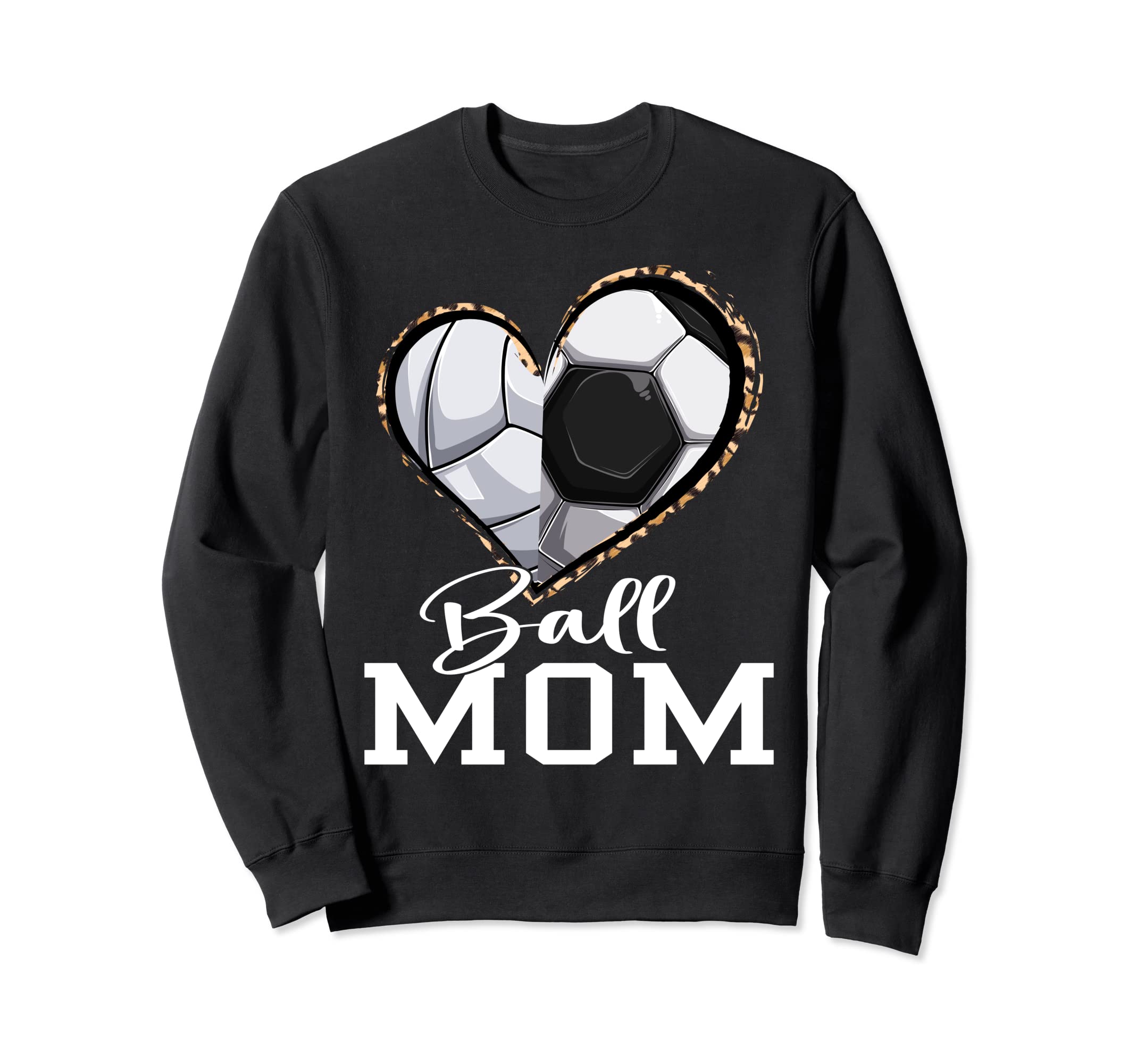Volleyball Soccer Volleyball Ball Sweatshirt - Minimalist Print for Adults