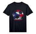 Puerto Rico Soccer Performance T-Shirt - Fun Novelty Design Unisex