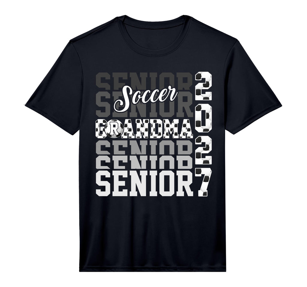 Senior 2027 Soccer Grandma Proud T-Shirt - Aesthetic Graphic Men Women