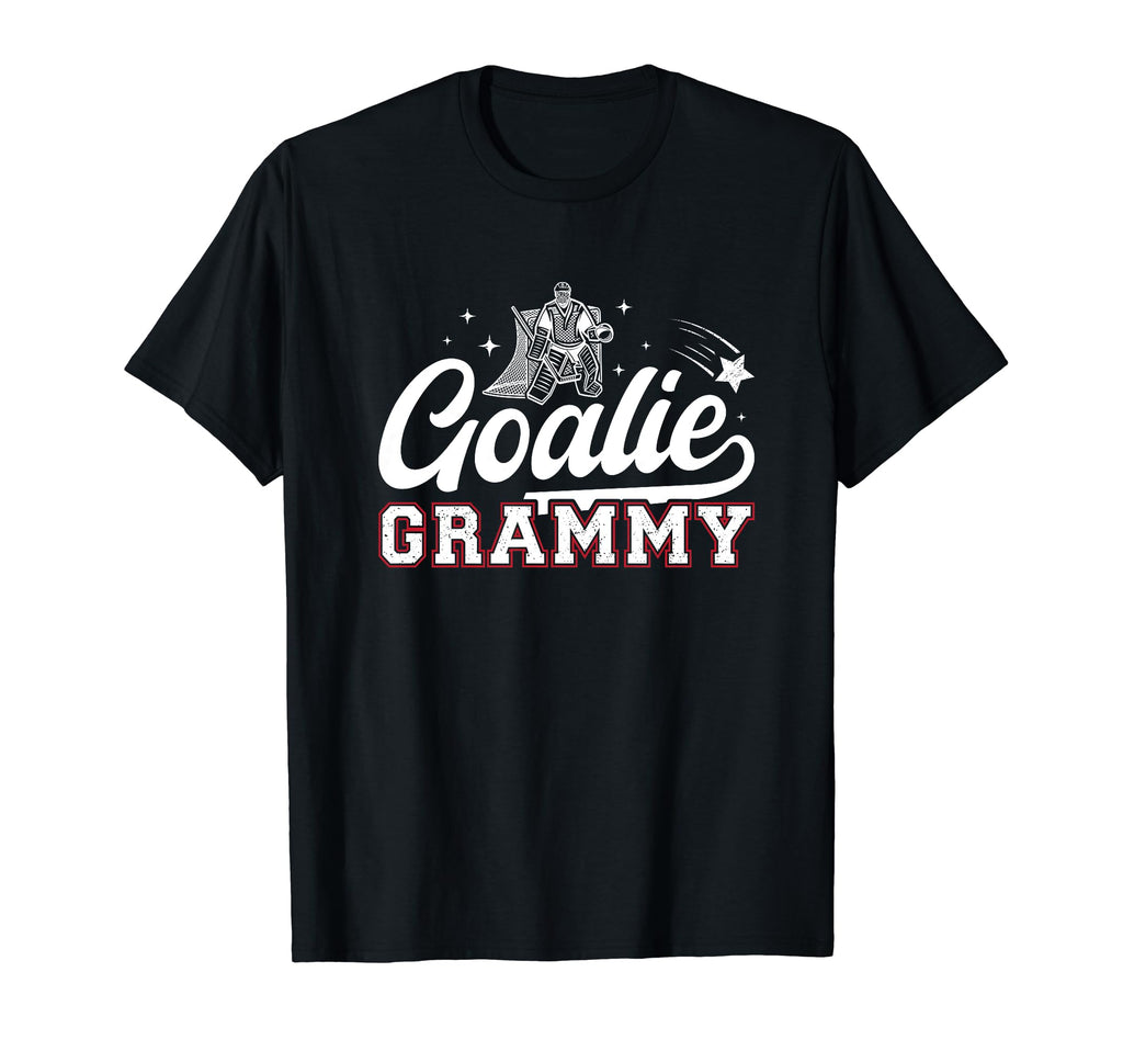Ice Hockey Goalie Grammy Ice Hockey T-Shirt - Trendy Graphic Unisex