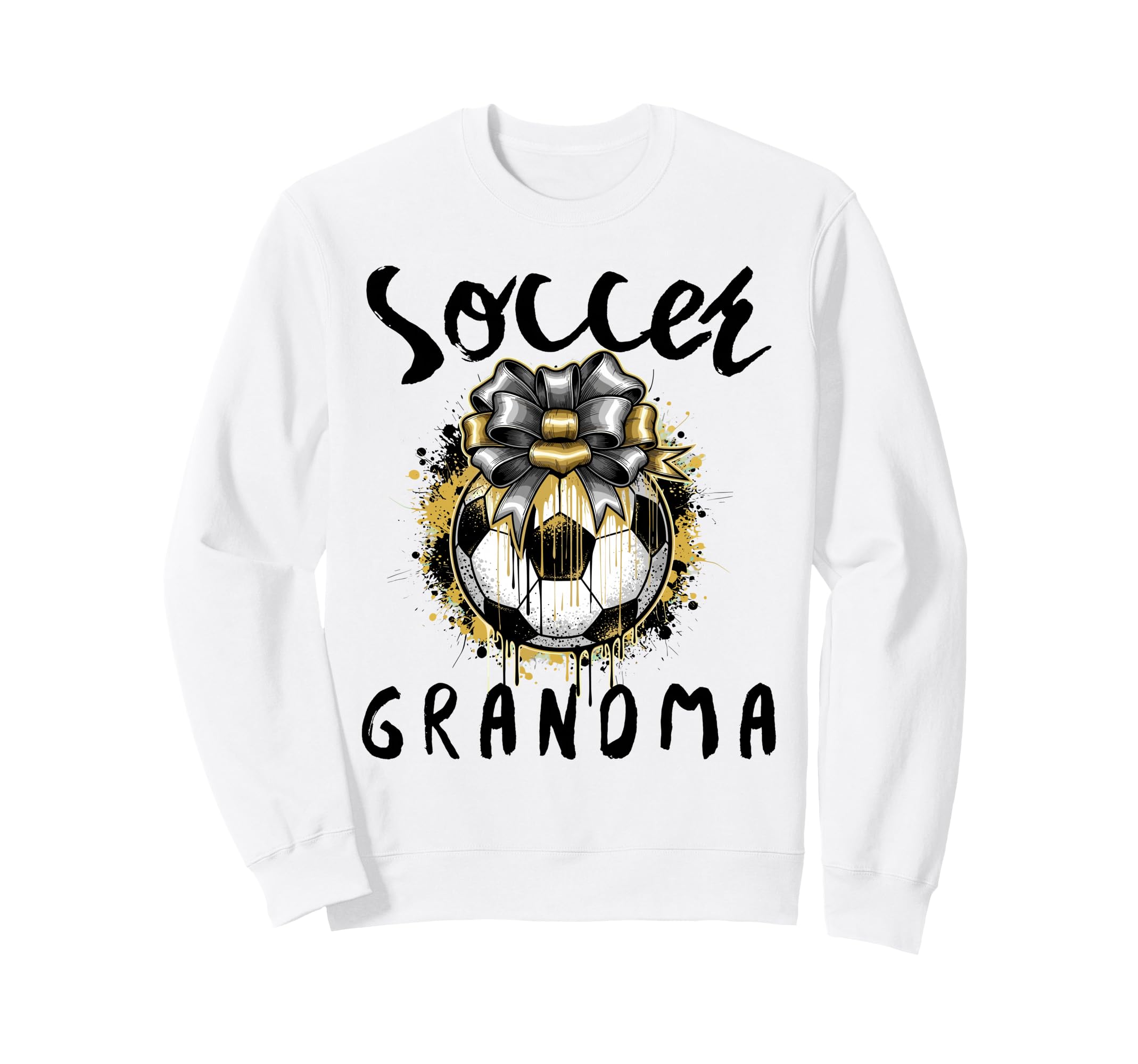 Funny Grandma Proud Soccer Lover Nana Sweatshirt - Trendy Graphic Men Women