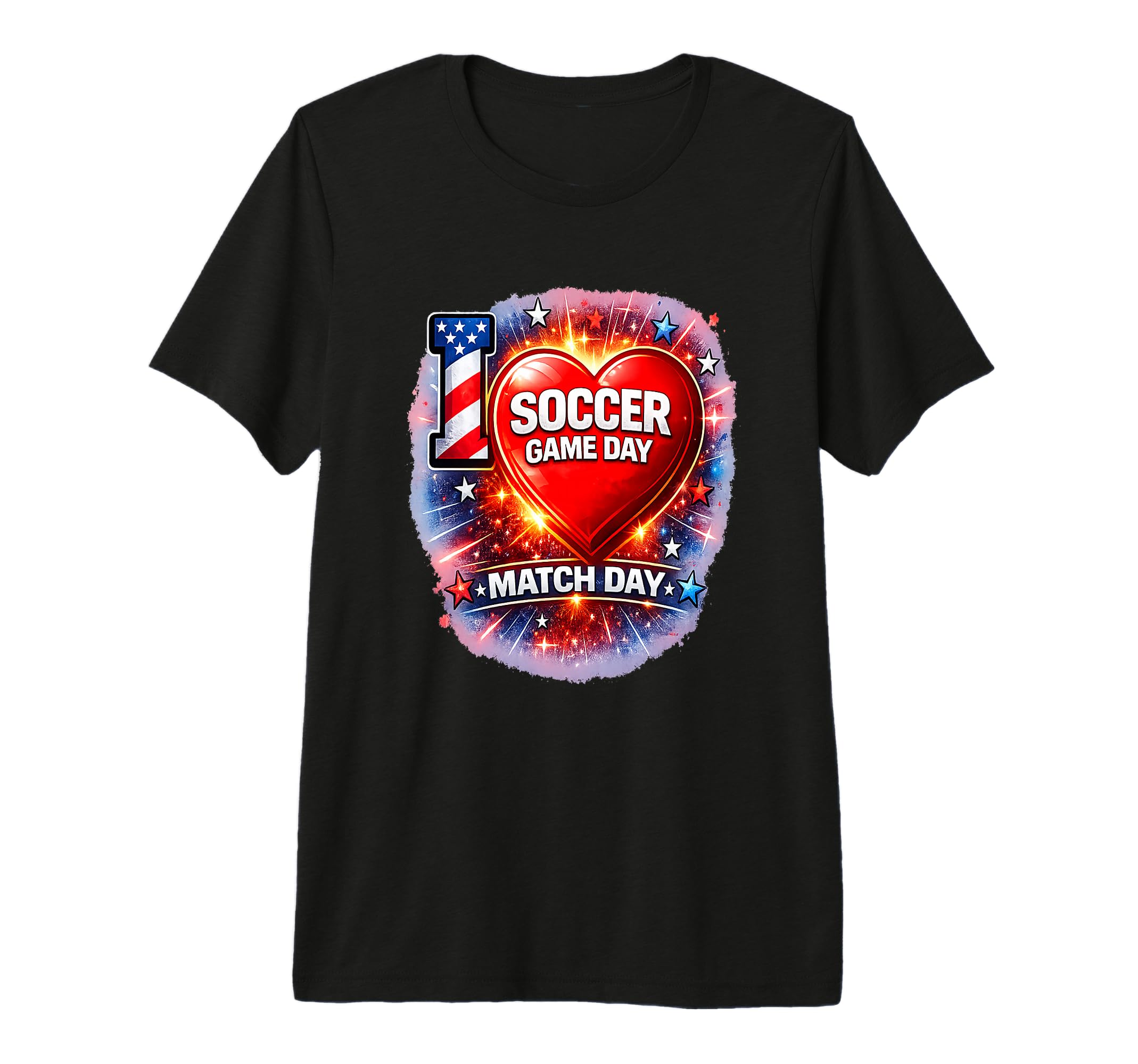 Summer 2026 Soccer Match Day Game T-Shirt - Casual Everyday Wear Men Women