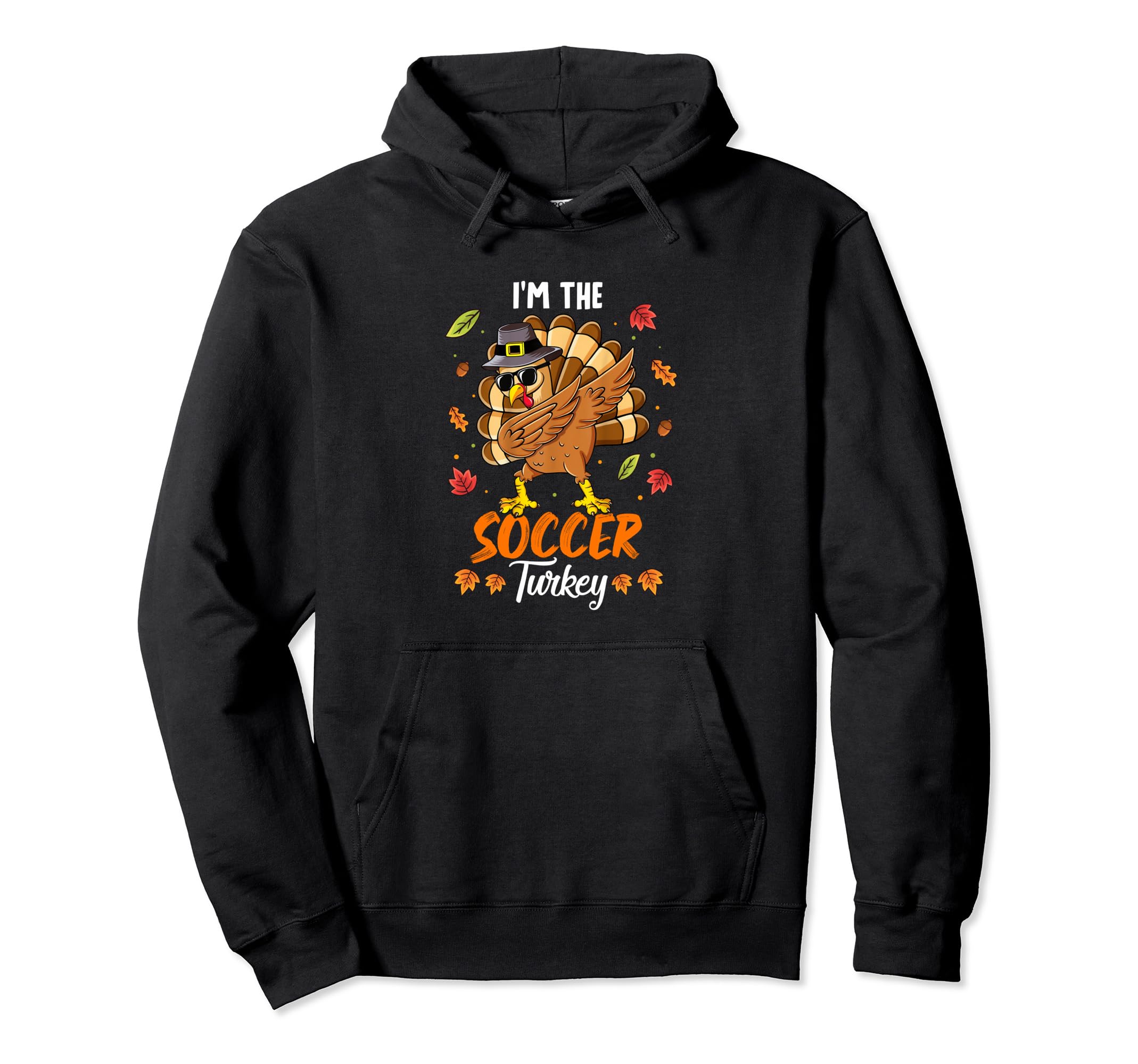 Im Soccer Turkey Matching Family Hoodie - Unique Graphic Men Women