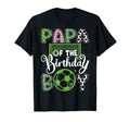 Papa Birthday Soccer Player Birthday T-Shirt - Graphic Print for Adults