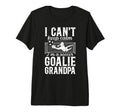 Mens Im Soccer Goalie Grandpa Soccer T-Shirt - Minimalist Print Men Women