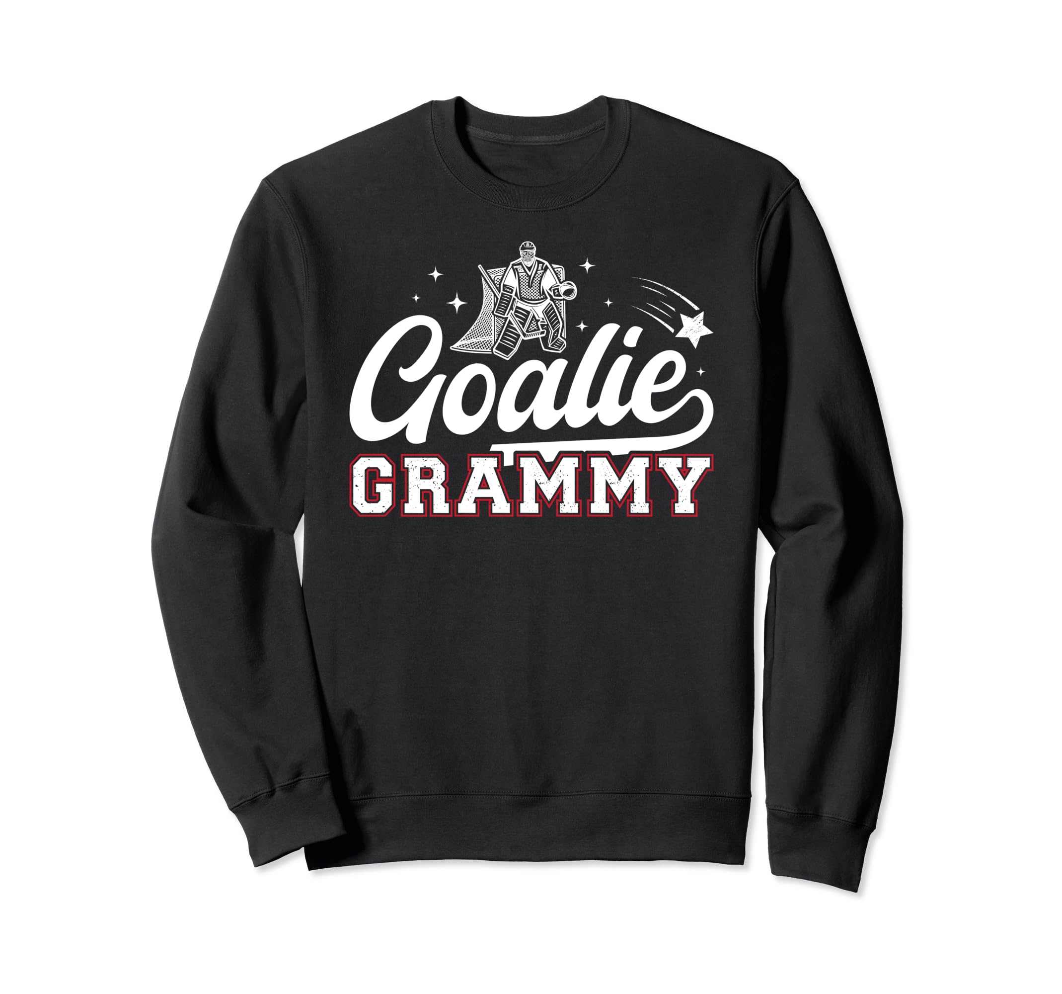 Ice Hockey Goalie Grammy Ice Hockey Sweatshirt - Graphic Print Men Women