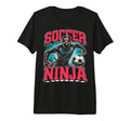 Soccer Goalkeeper Soccer Ninja T-Shirt - Fun Novelty Design for Adults