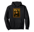 Mona Lisa Loves Soccer Spinning Ball Hoodie - Aesthetic Graphic for Adults