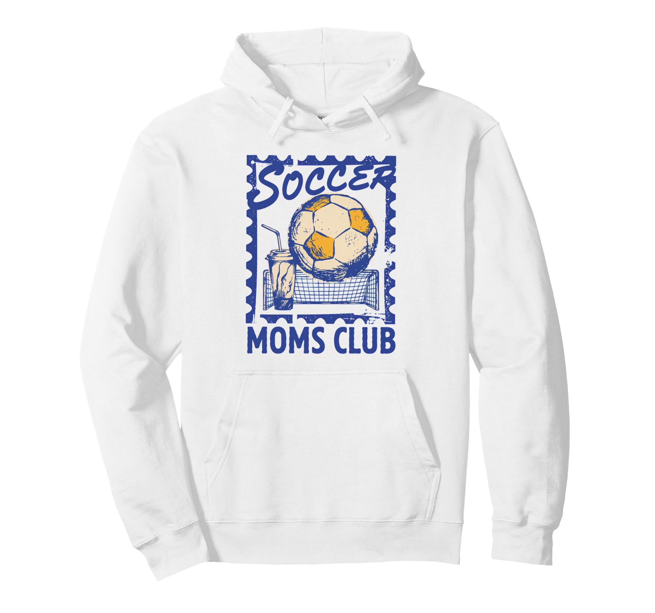 Soccer Football Moms Club Funny Hoodie - Aesthetic Graphic Men Women