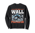 Funny Goalie Goalkeeper Ice Hockey Sweatshirt - Minimalist Print Unisex