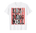 Kick Dang Ball Coquette Bow Soccer T-Shirt - Aesthetic Graphic for Adults