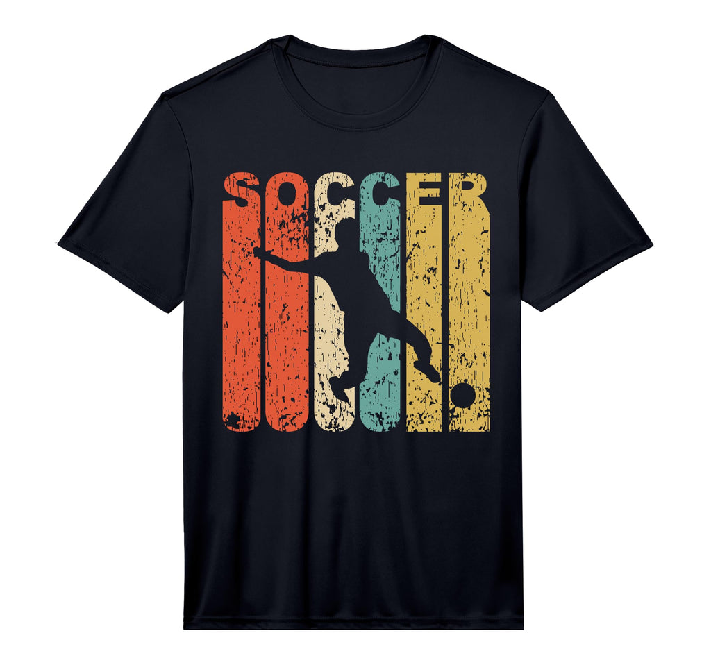 Soccer Player Silhouette Sports T-Shirt - Graphic Print Men Women