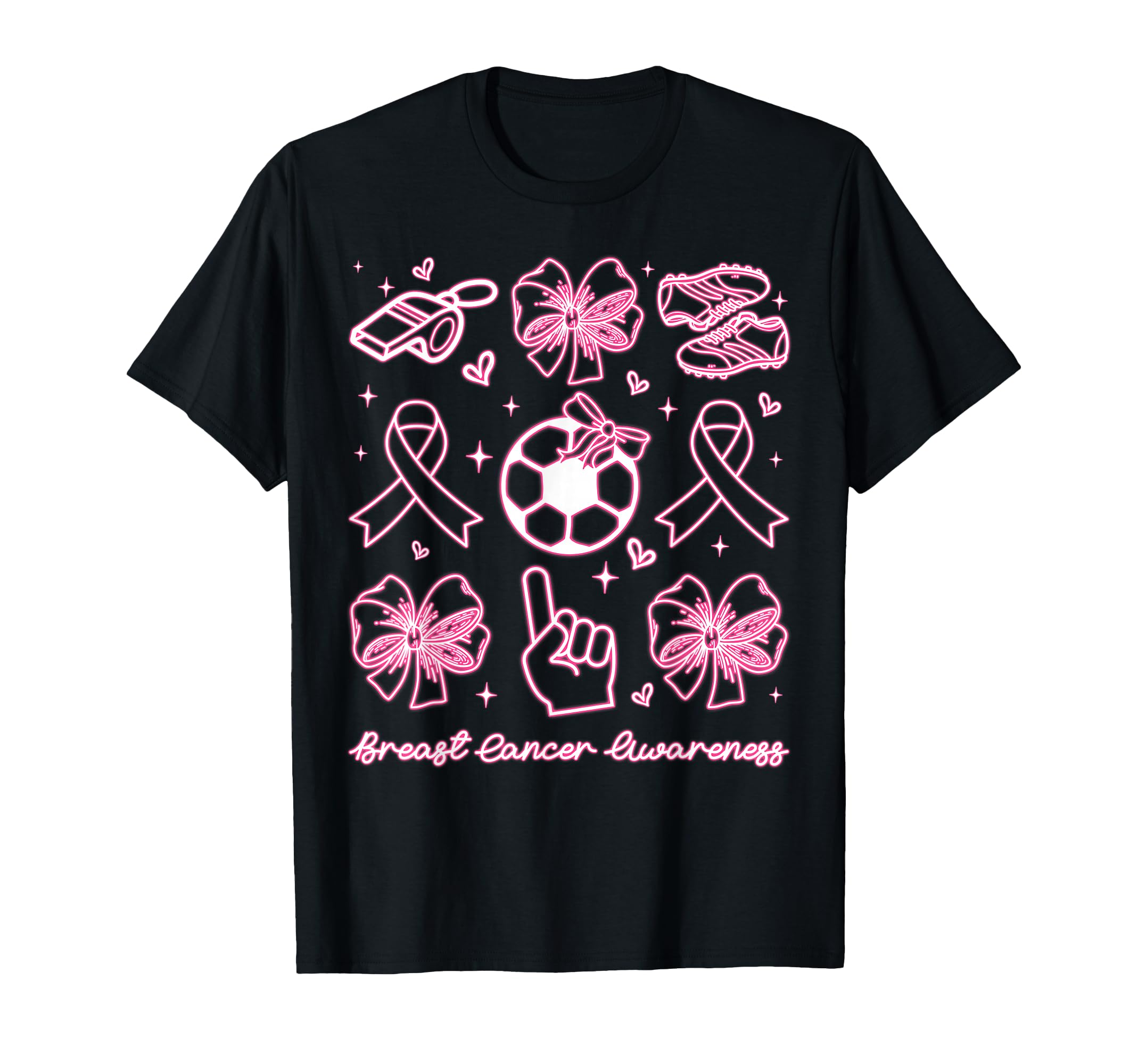 Breast Cancer Awareness Warriors T-Shirt - Fun Novelty Design Unisex