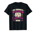 My Favorite Soccer Player Calls Me Nana T-Shirt - Trendy Graphic Men Women